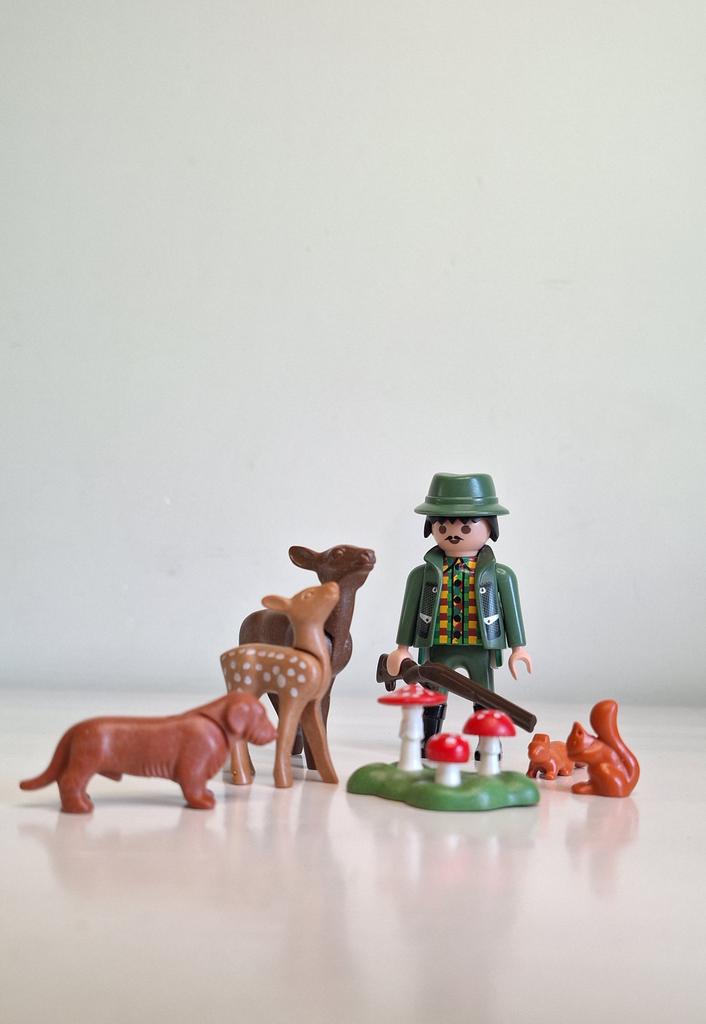 Playmobil Ei ad16 – Boswachter met Wilde Dieren, Ophalen of Verzenden, Zo goed als nieuw