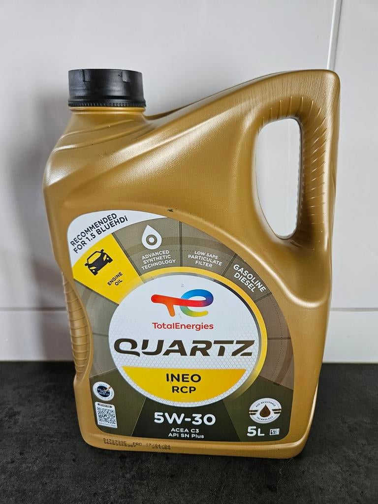 TotalEnergies Quartz Ineo RCP 5W-30 motorolie 5L, Ophalen, Nieuw