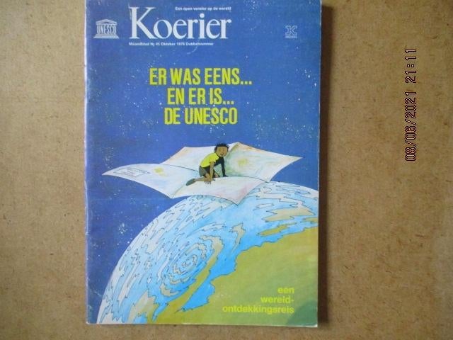 adv4157 unesco koerier, Eén stripboek, Ophalen, Gelezen