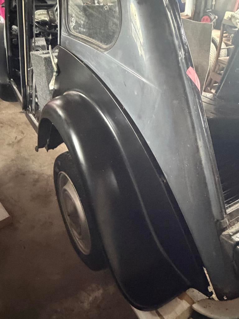 2CV spatborden achter kunststof, Ophalen, Gebruikt, Spatbord, Citroën