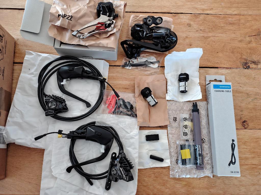 Shimano Dura Ace Di2 Tijdrit Onderdelen TT Nieuw, Shimano, Overige typen, Nieuw, Ophalen of Verzenden