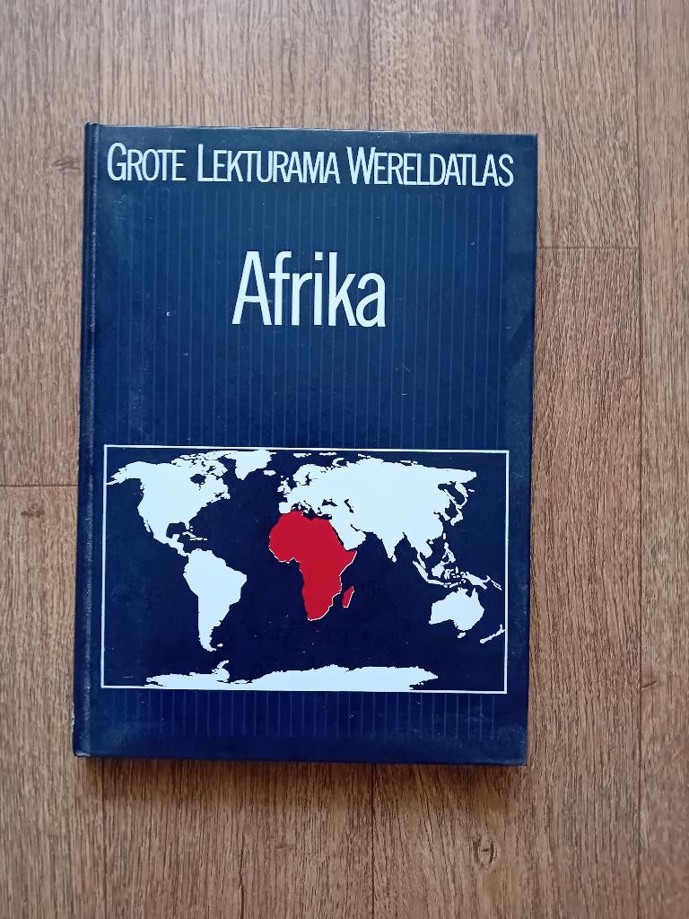 Lekturama wereldatlas - AFRIKA, Overige atlassen, Overige gebieden, Ophalen of Verzenden, Zo goed als nieuw