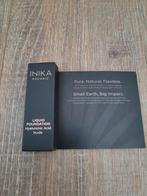 Nieuw! Inika organic liquid foundation nude, 4ml, Ophalen of Verzenden, Nieuw, Gehele gezicht, Make-up
