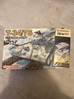 Dragon T-34/76 1:35 met LionRoar PE, Overige merken, Tank, Groter dan 1:32, Nieuw