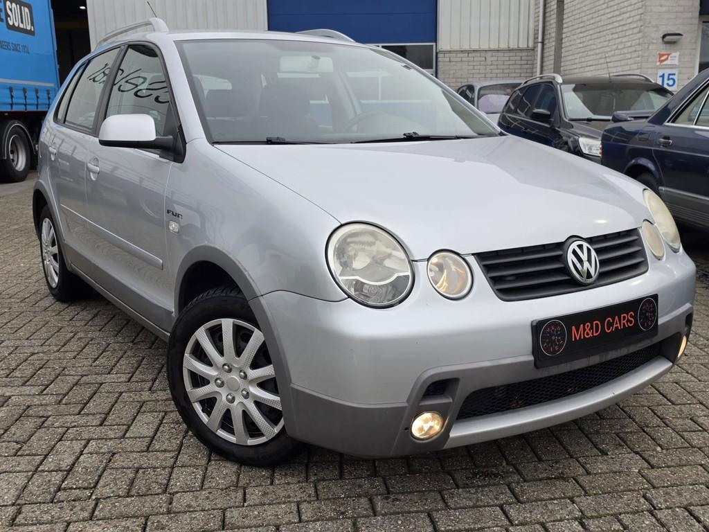 Volkswagen Polo 1.2-12V Comfortline Cross/Airco/Nwe APK, Voorwielaandrijving, Stof, Zwart, 1064 kg