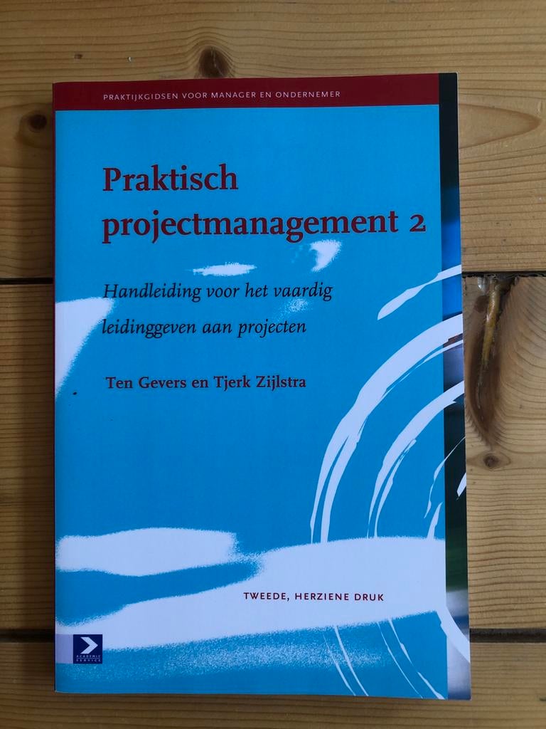 Praktisch projectmanagement 2, Boeken, Ophalen of Verzenden, Gelezen, Economie en Marketing
