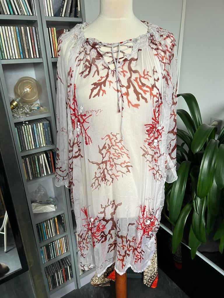 Antica Sartoria jurk  one size, Kleding | Dames, Ophalen of Verzenden, Nieuw, Maat 38/40 (M), Onder de knie