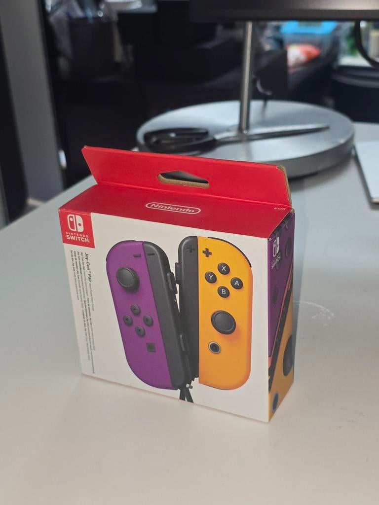 Lege doos Nintendo Switch Joy-Cons paars en geel, Ophalen of Verzenden
