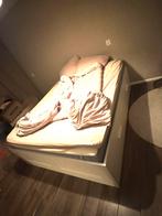 Ikea Brimnes bed, Huis en Inrichting, Slaapkamer | Bedden, Ophalen, Gebruikt, Wit, Tweepersoons