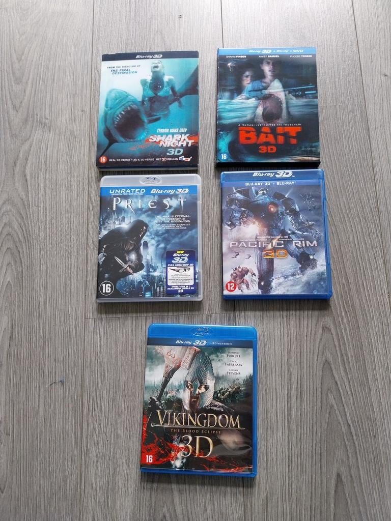 3d blu ray, Ophalen of Verzenden, Zo goed als nieuw