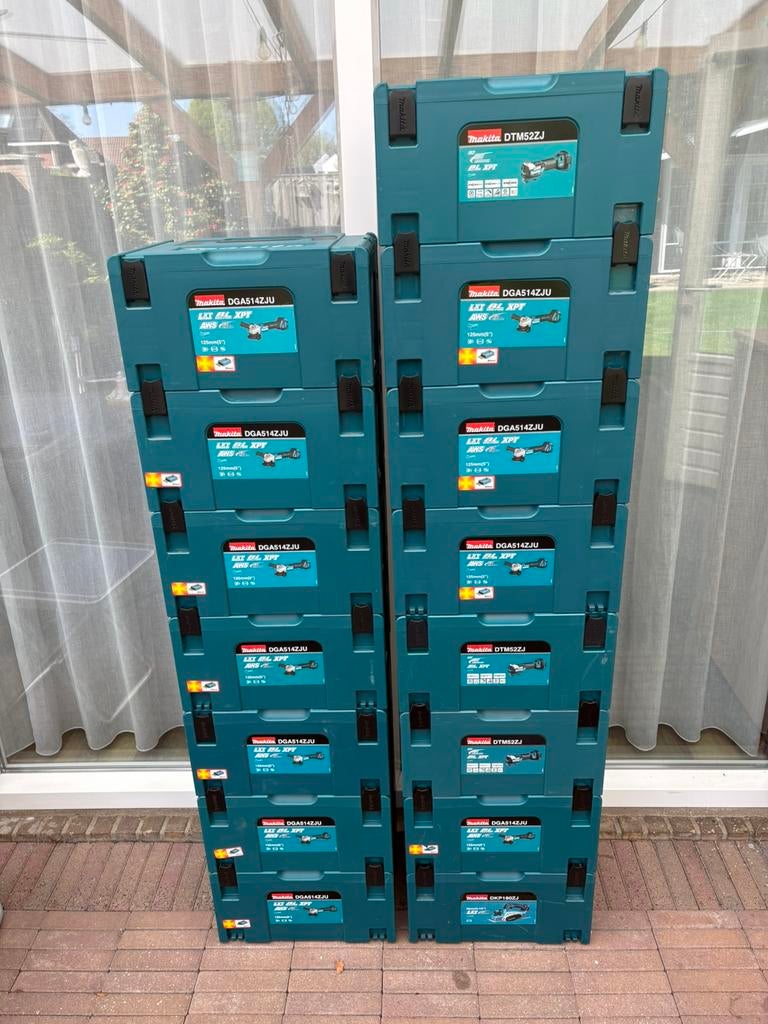 Makita M-Boxen, Ophalen, Nieuw