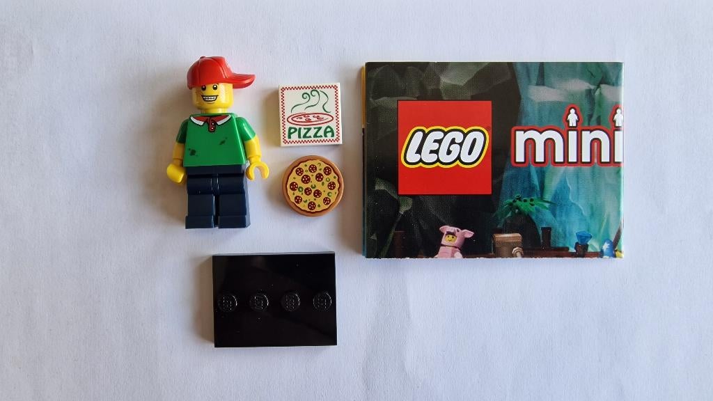 Lego 71007 Serie 12 Pizza Delivery Guy, Ophalen of Verzenden, Nieuw, Complete set, Lego