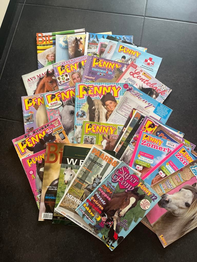 Stapel Penny tijdschriften - Zo goed als nieuw, Ophalen of Verzenden, Zo goed als nieuw, Overige typen
