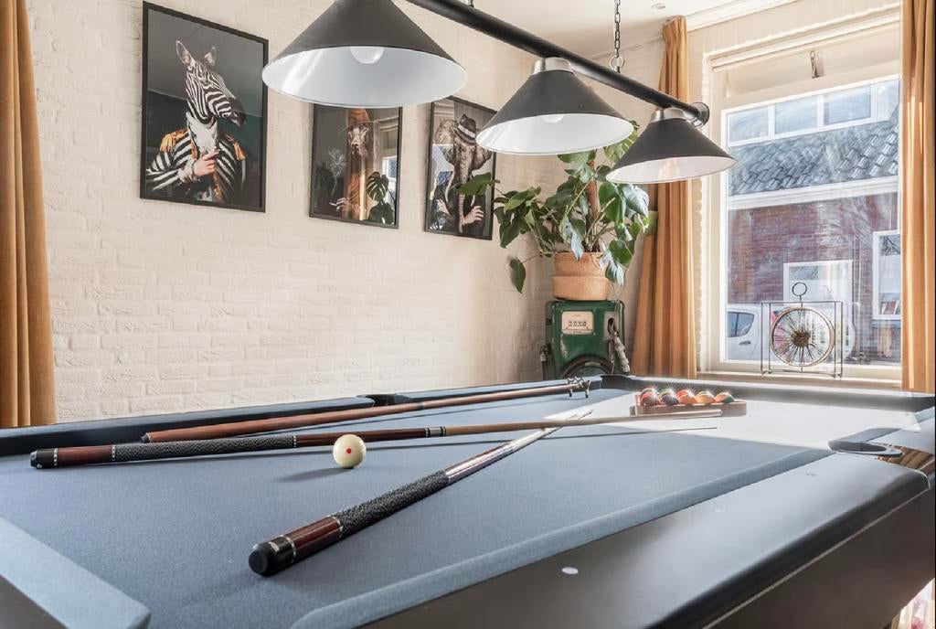 Buffalo pooltafel 8ft pro wedstrijdtafel antraciet laken!, Sport en Fitness, Biljarten en Poolen, Ophalen of Verzenden, Zo goed als nieuw