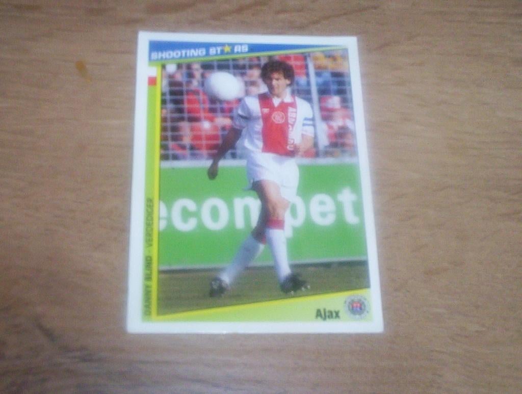 shooting stars 1992-1993 cards (voetbal), Verzamelen, Sportartikelen en Voetbal, Zo goed als nieuw, Poster, Plaatje of Sticker
