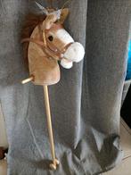 Stokpaardje stok paard stokpaard met geluidje, Ophalen of Verzenden, Zo goed als nieuw