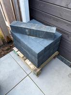 Stapelblokken antraciet strak 60x12x12 – 13 stuks – nieuw, Tuin en Terras, Ophalen, Blok, Nieuw, Minder dan 25 cm