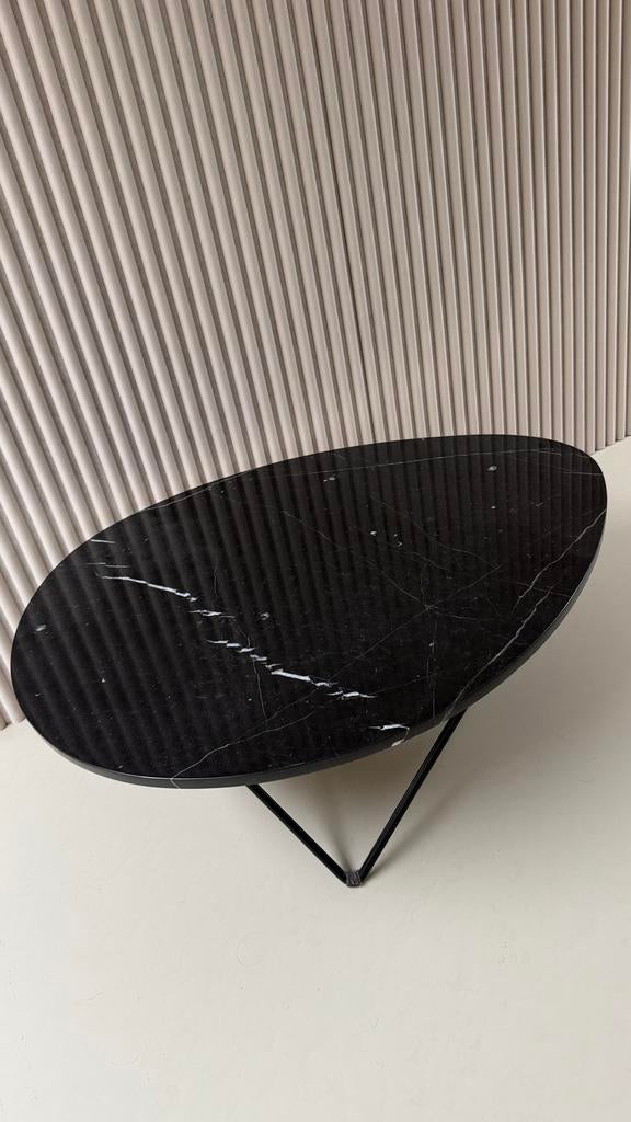 Furnified Salontafel met Zwart Marmeren Blad, Huis en Inrichting, Tafels | Salontafels, Ophalen, Overige materialen, 100 tot 150 cm