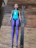 Barbie pop met paarse legging, Ophalen of Verzenden, Gebruikt, Barbie