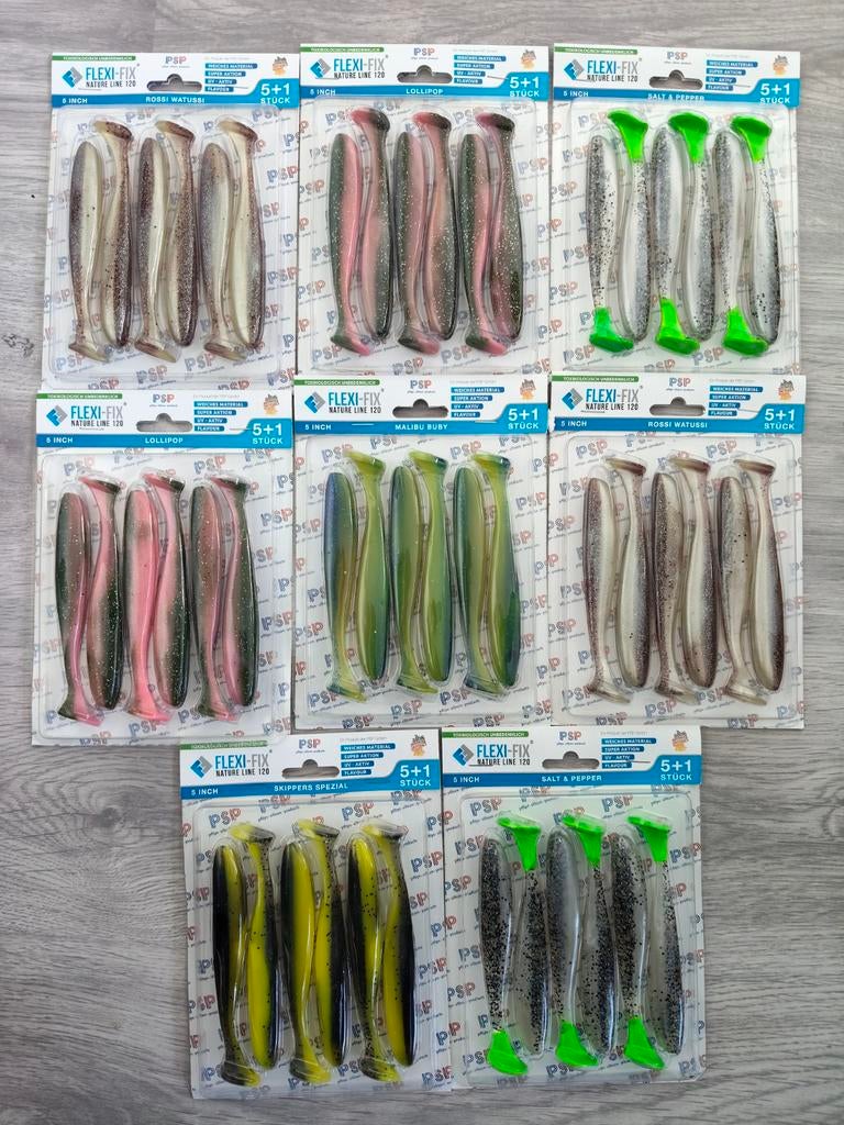 8 x verpakkingen shads Flexi, Fix 12cm

Top kwaliteit

Bied, Verzenden, Nieuw, Overige typen