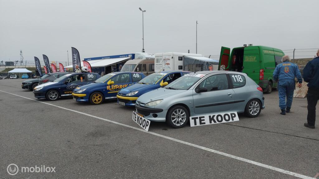 Peugeot 206 GTI DNRT CUPAUTO'S 14x 2.0 16V 206 GTI CUP, Auto-onderdelen, Gebruikt, Peugeot, Peugeot