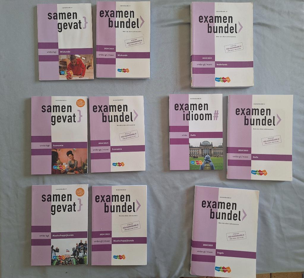 Examenbundels + Samengevat VMBO 2024–2025, Ophalen of Verzenden, Nieuw, VMBO, Economie