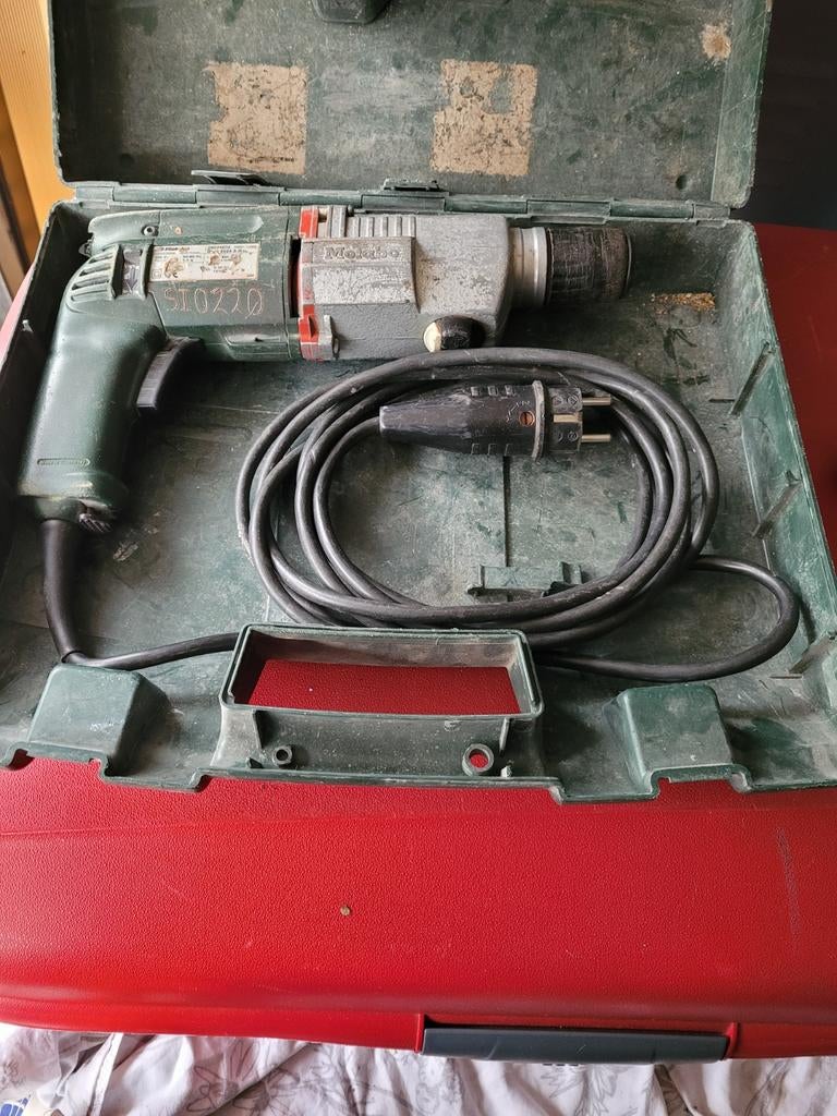 Te koop metebo klop boormachine, Doe-het-zelf en Verbouw, Gereedschap | Boormachines, Ophalen of Verzenden, Boormachine