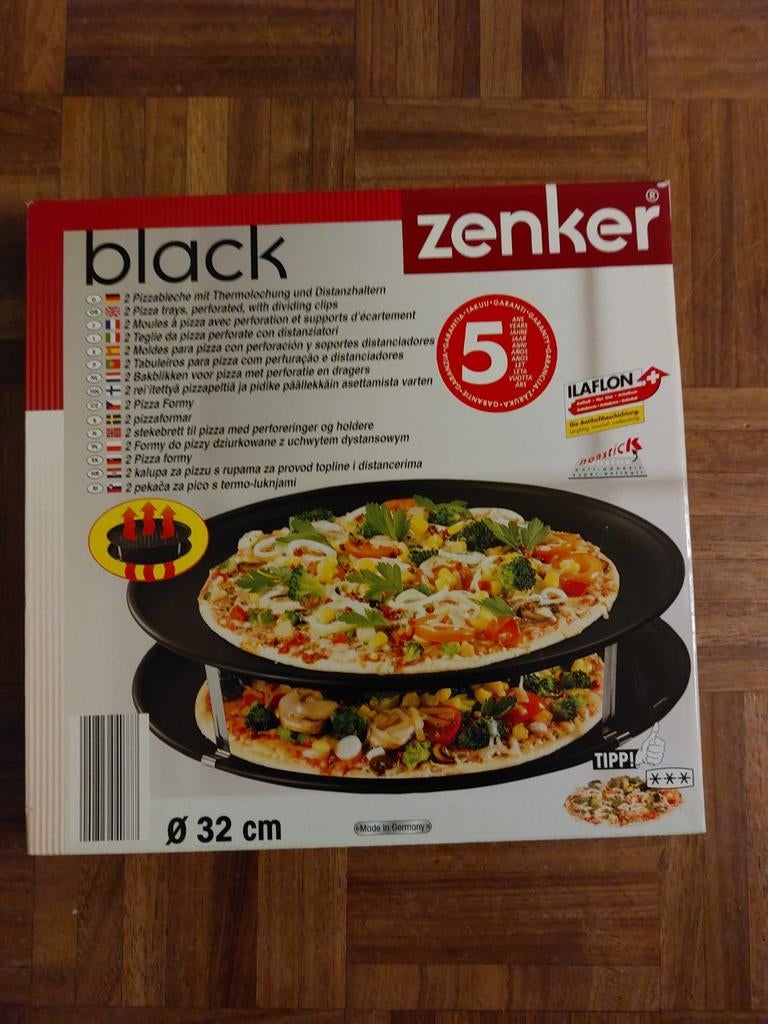 Pizza vormen om zelf Pizza te bakken. 2 platen, Ophalen of Verzenden, Nieuw