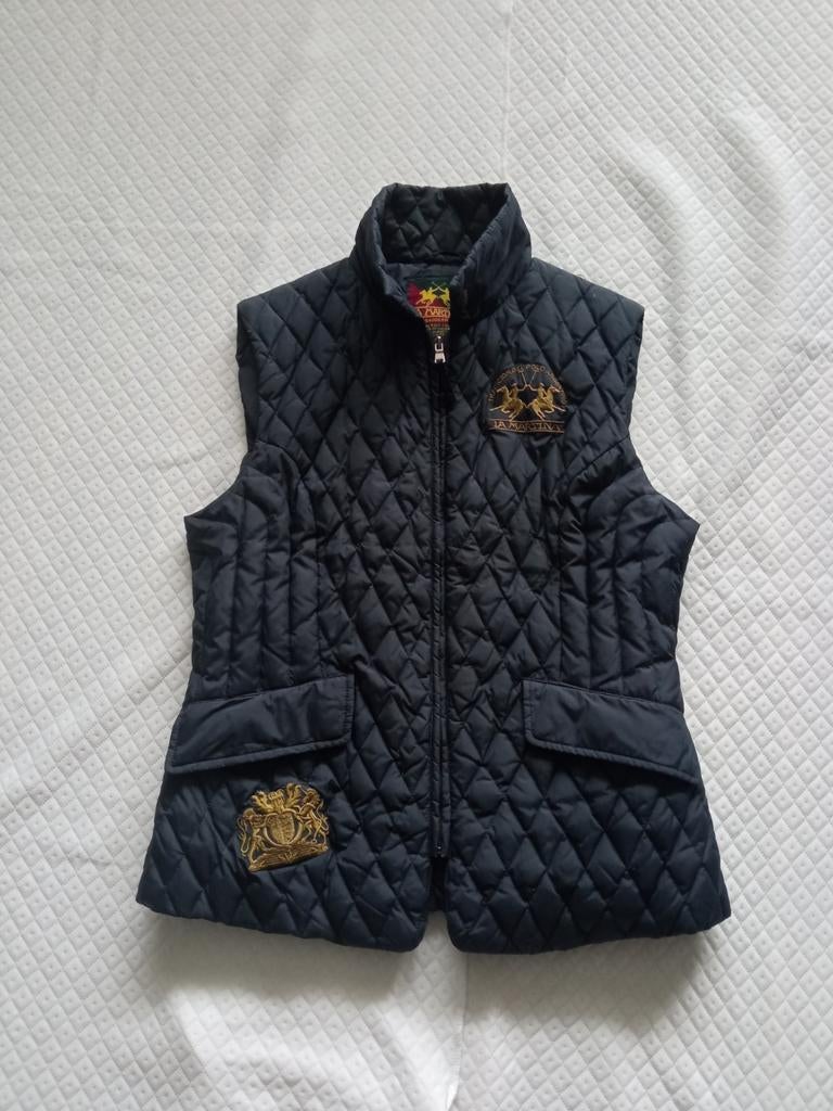 Vintage La Martina gewatteerd vest Bodywarmer Maat 46 / XL, Kleding | Dames, Bodywarmers, Maat 46/48 (XL) of groter, Zo goed als nieuw