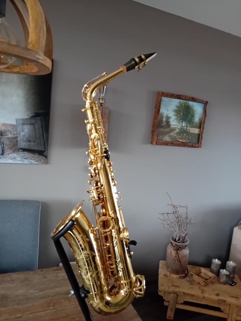 Selmer axos altsaxofoon in prima staat, Muziek en Instrumenten, Blaasinstrumenten | Saxofoons, Ophalen, Alt