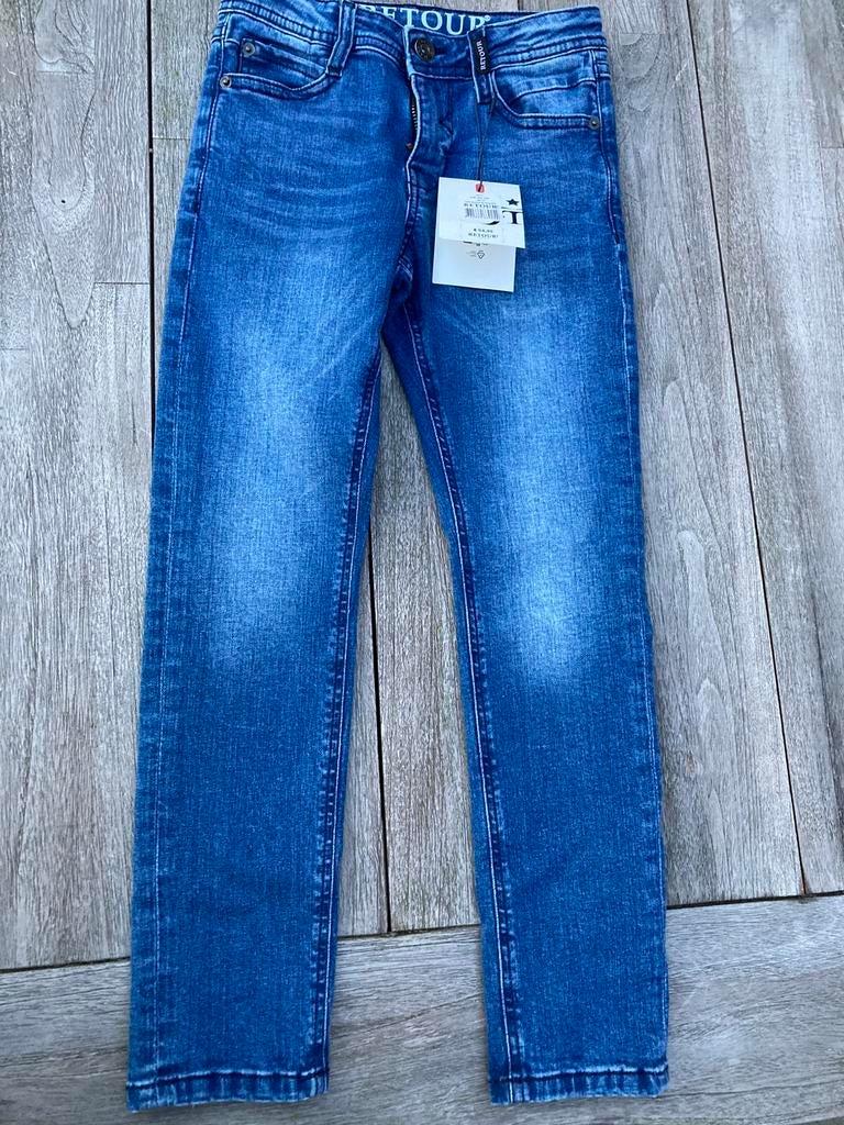 Retour jeans broek maat 128, Kinderen en Baby's, Kinderkleding | Maat 128, Ophalen of Verzenden, Zo goed als nieuw, Jongen, Broek