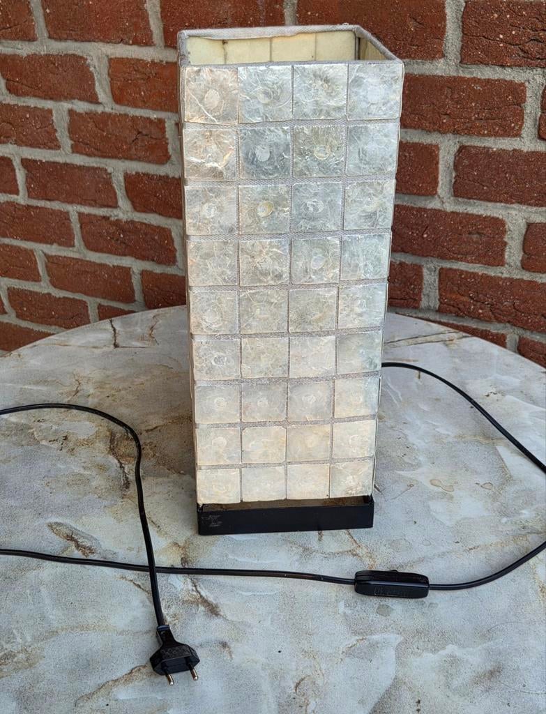 Lamp, Huis en Inrichting, Ophalen of Verzenden, Gebruikt, Kunststof, Minder dan 50 cm