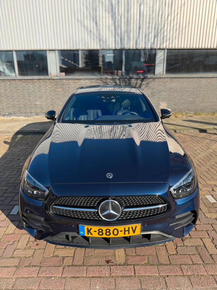 Mercedes-Benz E-Klasse E300 e 333pk 9G-TRONIC 2020 Blauw, Auto's, Mercedes-Benz, Particulier, E-Klasse, 360° camera, ABS, Achteruitrijcamera