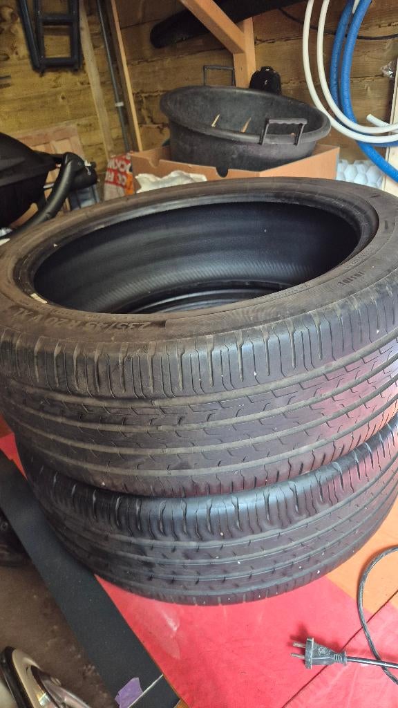 2 stuks  zomer banden continental Ecocontact 6   235/45/20, Auto-onderdelen, Banden en Velgen, Ophalen, Gebruikt, 235 mm, Band(en)