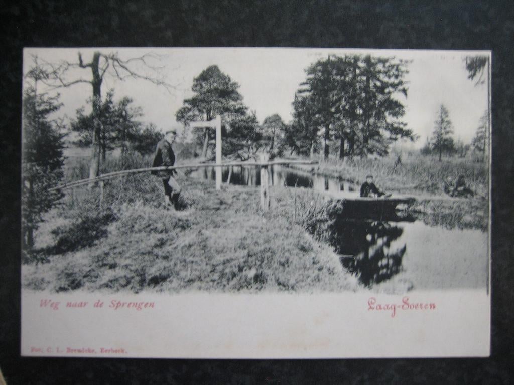 LAAG SOEREN weg naar de sprengen, Verzamelen, Ophalen of Verzenden, Voor 1920, Gelderland