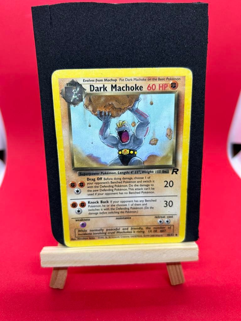 Dark Machoke 40/82 Team Rocket, Ophalen of Verzenden, Zo goed als nieuw