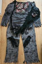 ZOMBIE KOSTUUM ONE SIZE, Ophalen of Verzenden, Zo goed als nieuw, Halloween, Kleding