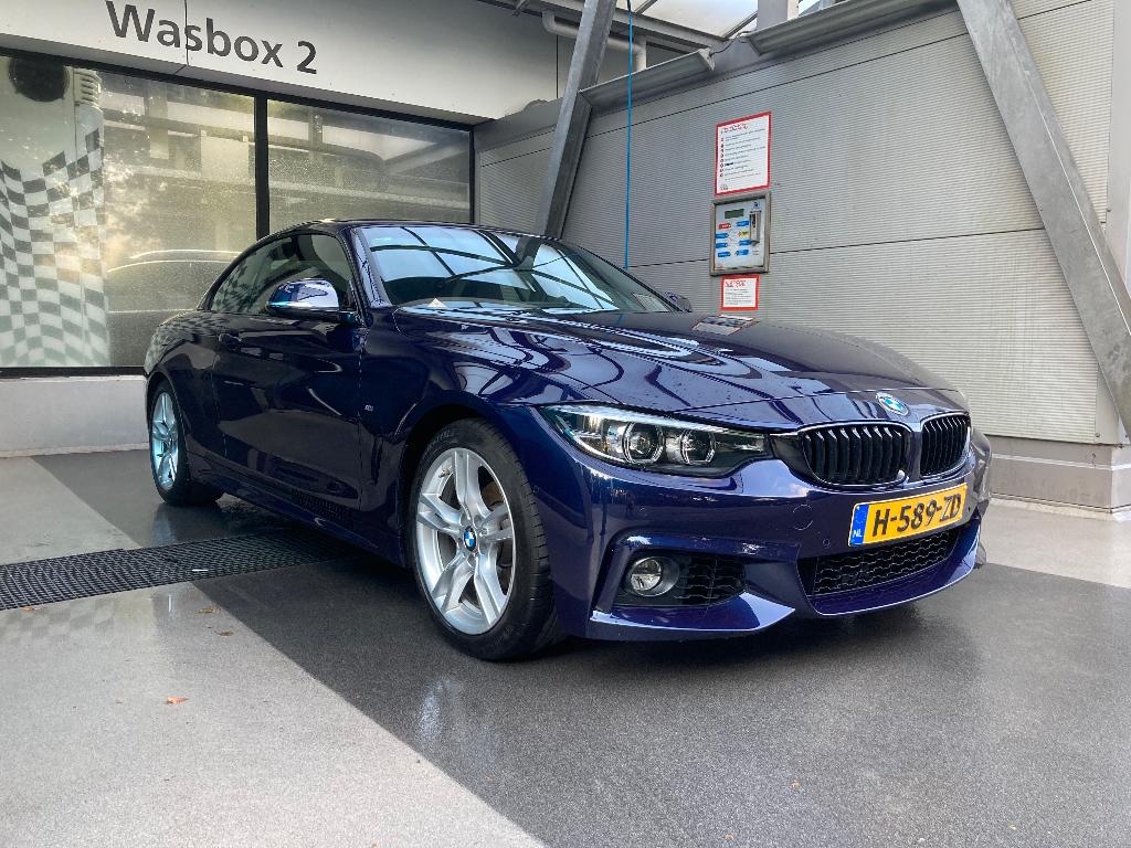 BMW 4-Serie 420i cabrio 2020 schadevrij, dealer onderhouden, Auto's, 1998 cc, Achterwielaandrijving, Cabriolet, Particulier