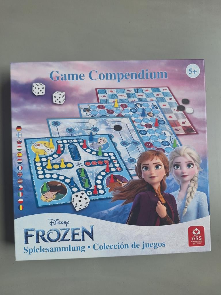 Disney Frozen Game Compendium - Spellenverzameling, Hobby en Vrije tijd, Gezelschapsspellen | Bordspellen, Een of twee spelers