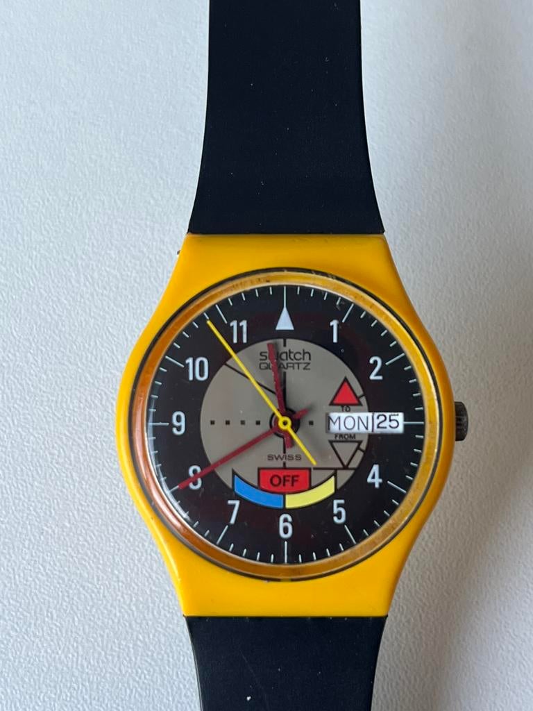Swatch Yamaha Racer 1985, Ophalen of Verzenden, Zo goed als nieuw