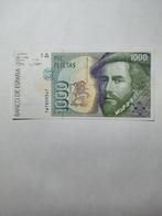 Spanje 1000 pesetas 1992, Postzegels en Munten, Bankbiljetten | Europa | Niet-Eurobiljetten, Ophalen of Verzenden, Overige landen