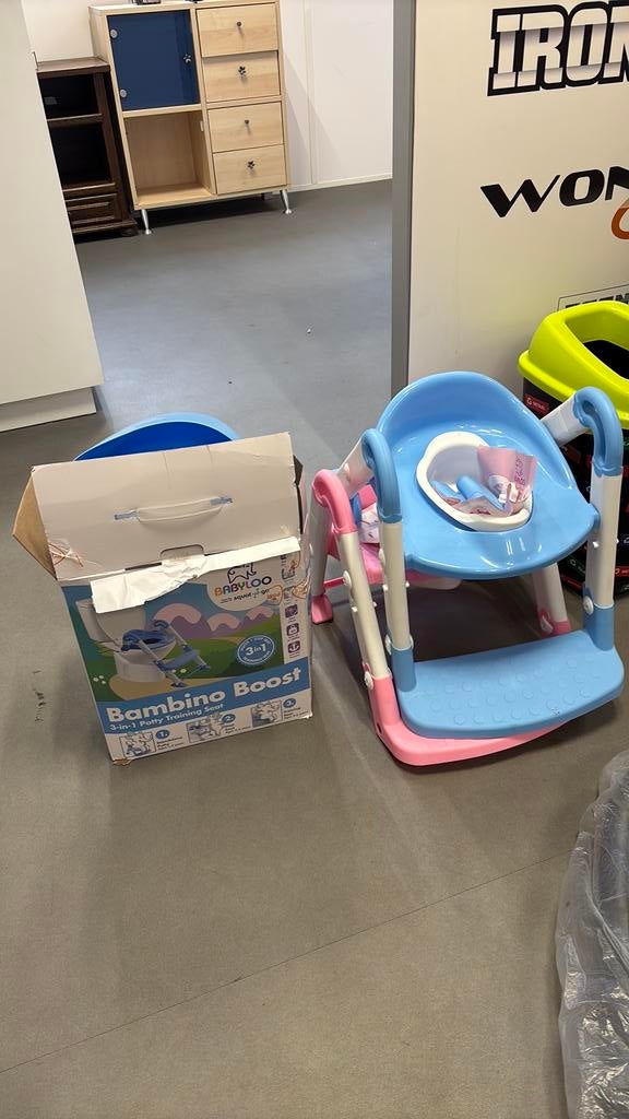 Oefenpot zinderlijkhrid toilet wc krukje, Welcome@orangeplanet.nl, Jongen of Meisje, Op, Ophalen of Verzenden