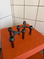 Stoff Nagel kandelaar - Vintage design twee stuks, Antiek en Kunst, Ophalen of Verzenden, Overige materialen