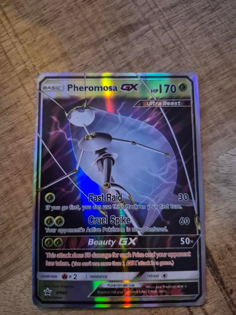 Gave kaart pheromosa gx 2017, Ophalen of Verzenden, Zo goed als nieuw, Losse kaart, Foil