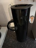 Vintage Stelton EM77 thermokan, izgs, zwart, Ophalen, Zo goed als nieuw, Kunststof, Minder dan 50 cm