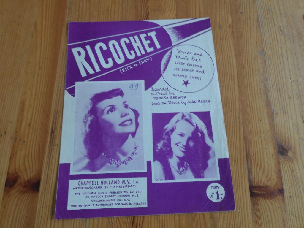 Ricochet - coleman / dapion / gimbel / sint, Gebruikt, Gitaar, Ophalen of Verzenden, Artiest of Componist