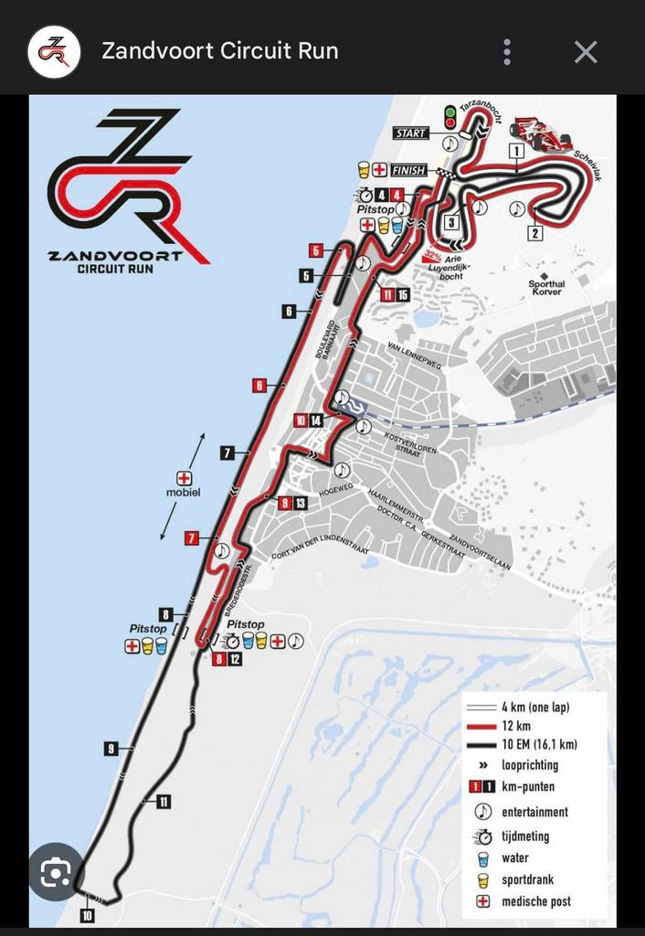 10 engelse mijl zandvoort circuit run 29 maart, Tickets en Kaartjes, Twee personen, Maart