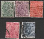 India Michel nr. 130-134 Gebruikt, Verzenden, Gestempeld, Zuid-Azië