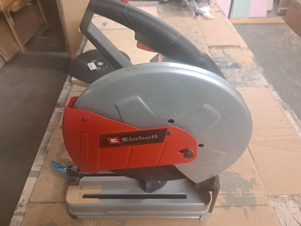 Einhell TC-MC355 metaal afkortzaag + extra zaagblad, Doe-het-zelf en Verbouw, Ophalen of Verzenden, 1000 watt of meer, Haakse handslijpmachine