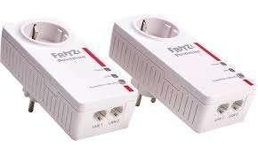 AVM FRITZ!Powerline 1220E Set- Powerlinde-adapter 1200 Mbps, Ophalen of Verzenden, Zo goed als nieuw, Nvt, Fritz!